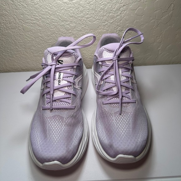 Salomon Womens 8.5 Aero Glide Purple Comfort Running Performance Shoes Foam Golf - Picture 2 of 9
